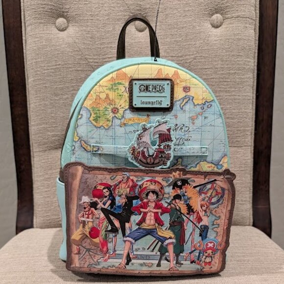 Loungefly One Piece 25th Anniversary Straw Hat Pirates Mini Backpack main image 9